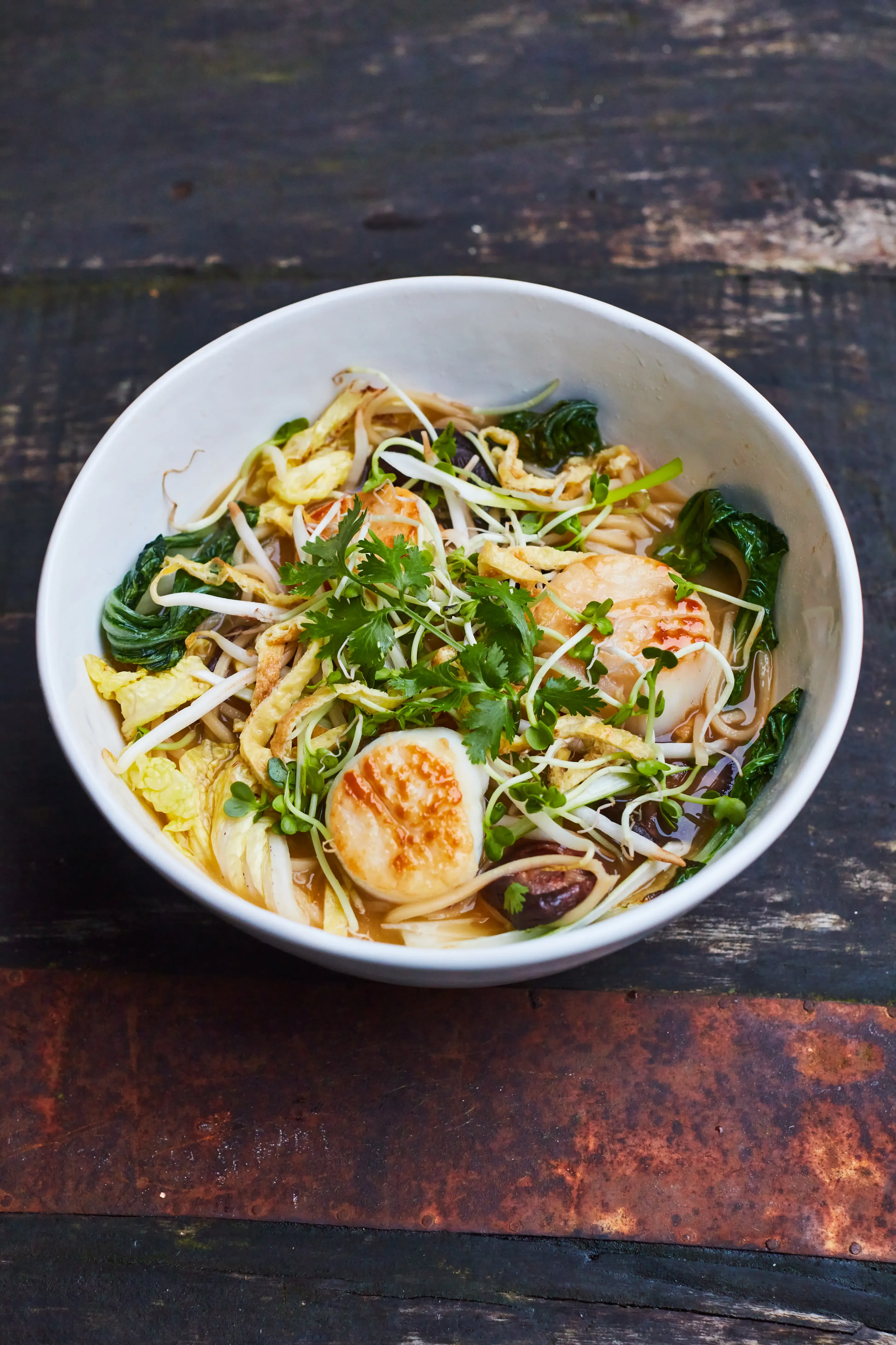 Miso Ramen with Scallops