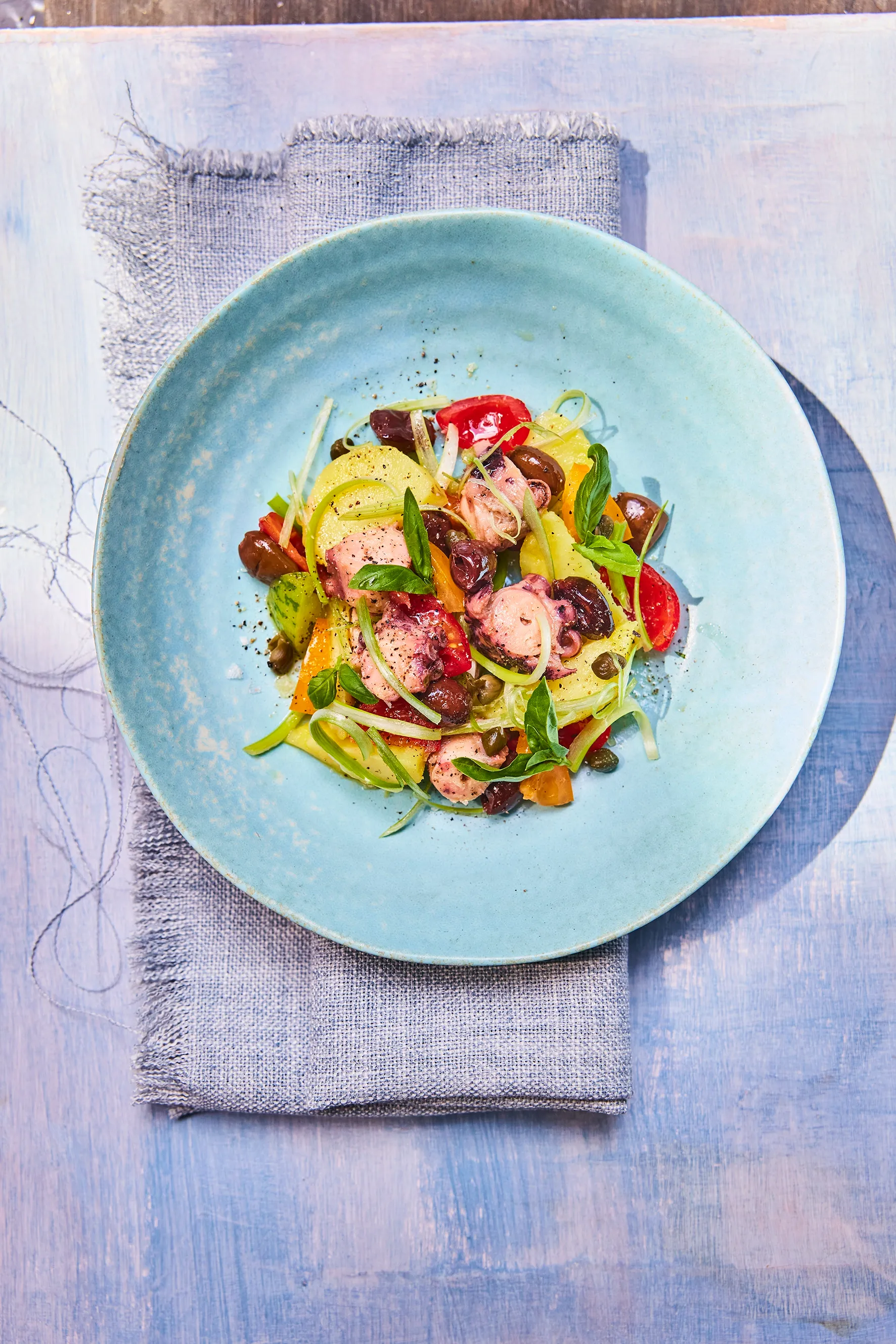 Octopus salad