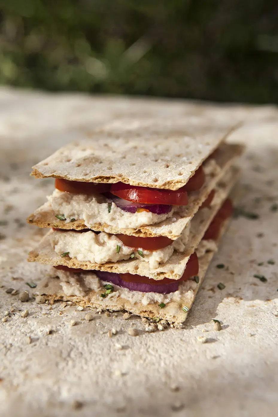 Tuna cream Mille-Feuille